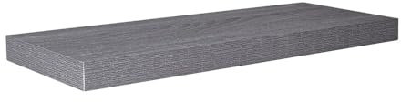 Velano - Bücherregal Wand - Wandregal 60x23,5 cm - Regal Wand - Schweberegal - Hängeregal - Regalbrett - Grau Eiche - Küchenregal - Bücherregal Kinder - Deko Wohnzimmer - Gewürzregal Wand