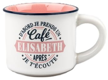 Elisabeth - Taza espresso personalizada