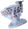 UKCOCO 1 Pezzo Solare Delle Ragazze All'aperto Decorazione Di Vaso Statua Solare Da Vaso Di Fiori Unico Porta Fiori Per La Casa Ornamento Solare Vaso Luminoso Resina Grigio
