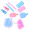 BESTonZON 2satz Puppen Badezimmer Set Mit Miniatur Zahnbürste Und Becher Toilettenartikel Für Zubehör Teiliges Set Blau