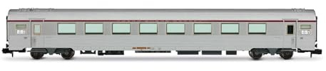 Arnold HN4503 SNCF, TEE Mistral (Nice-Paris), A8tu coach, silver, ep. IV for adults and collectors