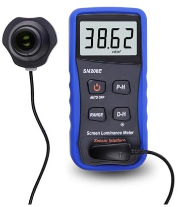 Esposimetro, Misuratore di luminanza o schermo 0,01~39990 cd/m² Tester di luminosità o schermo elettroluminescente for TV LCD CRT OLED digitale per Piante