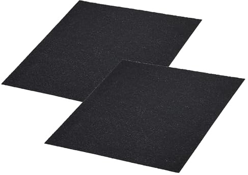 vhbw 2x Aktivkohlefilter kompatibel mit Teka Filtoo Absauganlage | Filteranlage - Ersatzfilter 48,4 x 48,4 cm