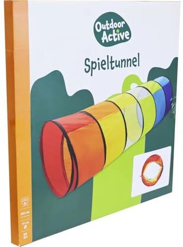 Outdoor Active 71805271 - Spieltunnel 47cm Länge 180cm
