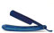 Rasiermesser 7/8'' mit Gußstahlklinge und edlem Holzgriff in blau