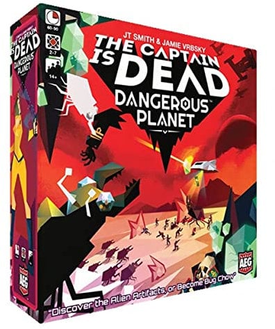 Alderac Entertainment - The Captain is Dead Dangerous Planet - Board Game - Standalone - Expansion - for 2-7 Players - from Ages 14+ - English