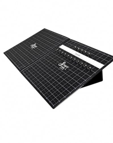 Scrap 'n Easel Magnetic Portable Double Grid Layout Scrapbook Style Ergonomic Work Surface