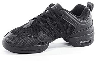 Roch Valley Tanzsneaker mit geteilter Sohle 39.5 Schwarz