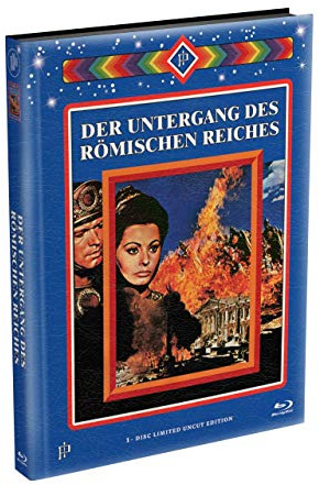 DER UNTERGANG DES RÖMISCHEN REICHES - wattiertes Mediabook Cover A [Blu-ray] Limited 128 Edition