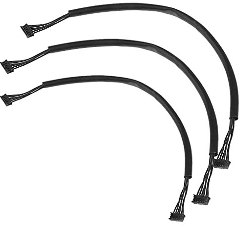 Perfeclan 3 Teiliges Bürstenloses ESC Sensorkabel Kabel 200 Mm für 1/10 RC Car Buggy Truck Teile