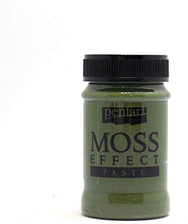 Zita's Creative Moos-Effekt-Paste 100ml - Dunkelgrün. Dekor Paste, Reliefpaste, 3D
