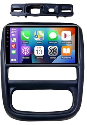 ADIVOX Autoradio de 9 Pulgadas Apto para Renaullt Duster Nissan Terrano | CarPlay/Android Auto/WiFi/DSP/Dab+, Pantalla táctil Carplay Scherm, Sistema de Autoradio Multimedia (T1 (2GB/32GB) Quad Core)