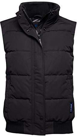 Superdry Damen Everest Weste Schwarz 42