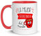 Kembilove Taza de Desayuno de la Mejor Secretaria del Mundo – Tazas de Café para Profesionales y Trabajadores para la Oficina – Tazas de Té de Color de Profesiones – Taza de Cerámica de 350 ml