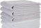Glart Oeko-Tex Fleecedecken 3er Set in platingrau, 130x160 cm, über 200g/m2. Ideal als Sofadecke, Kuscheldecke oder Picknick-Decke