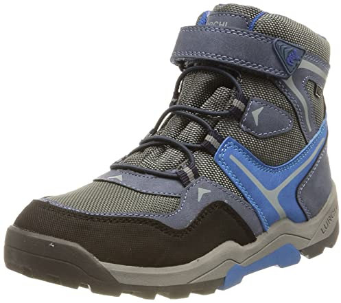 Lurchi Thilo-tex Sneaker, Blue Grey Cobalt, 31 EU
