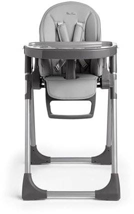 Silver Cross - Buffet Highchair - Baby Chair - Portable High Chair - Newborns to 3 years - Cool Grey