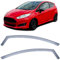 Windabweiser Regenabweiser Windschutz Schwarz Smoke für Ford Fiesta JA 08-17