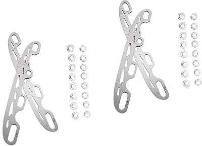 Supvox Auswechselbare Schlittschuhkufen 2 Sätze Für Inline Skates Und Rennskates Rostfreier Stahl Ersatzklingen Für Hockey Und Eislaufschuhe Sportliches Zubehör Für Wintersport