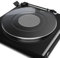 Tapis de Platine Vinyle en Acrylique avec Effet Lumineux pour Tourne-Disques de 12 Pouces, Accessoire Sonore Hi FI, Platine Vinyle pour Disques 33 1/3 TR/Min et 45 TR/Min (Noir