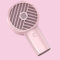 AirFanta Tragbarer Mini-Handventilator HEPA-Filter. Akku für 10 Stunden und über USB wiederaufladbar. Bedecken Sie Ihre Nase damit und atmen Sie die saubere Luft mit 150 l/min ein. (Rosa)