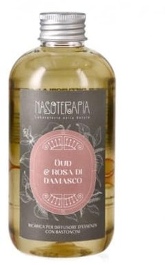 NASOTERAPIA Oud e Rosa di Damasco Ricarica per Diffusore a Bastoncino 250 ml