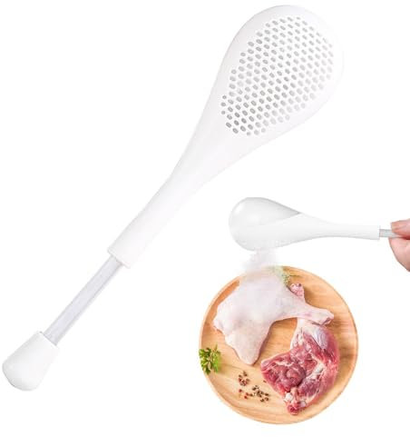 Flour Duster for Baking, Powder Sugar Dusting Wand, Dust Flour Sifter, Sugar Sifter Spoon, Multifunction Baking Duster, Flour Sifter Baking Duster, Detachable Powder Duster