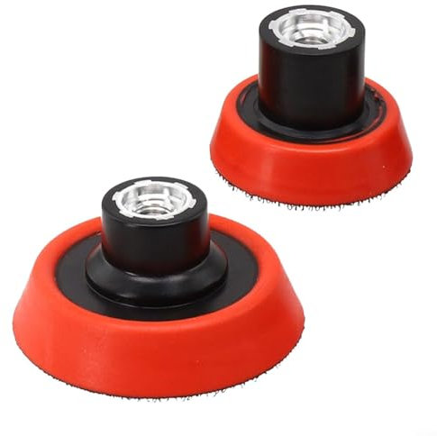 BlissfulAbode 2 & 3 Inch Polishing Backing Pad M10 Thread Sanding Disc Holder for Orbital Sander