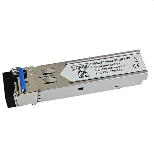 CONBIC® GPON SFP Modul (FTTH) – Kompatibel NUR mit Fritz!Box 5530 5590 Fiber (Nicht mit Anderen Routern/Switchen), Glasfaser-Transceiver