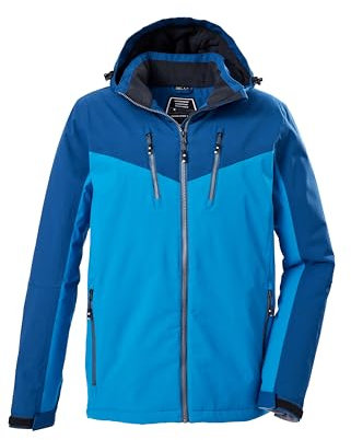 Killtec Herren Skijacke Funktionsjacke mit Kapuze und Schneefang KSW 441 MN SKI Jckt 00800-blau XXL