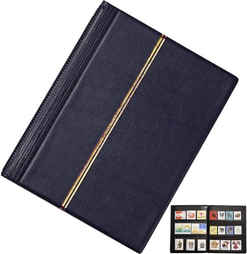 Glixoft Briefmarken-sammelalbum, Briefmarken-aufbewahrungsalbum, Briefmarken-aufbewahrungsordner, Leeres Stempel-einsteckbuch Für Papiergeld-briefmarken
