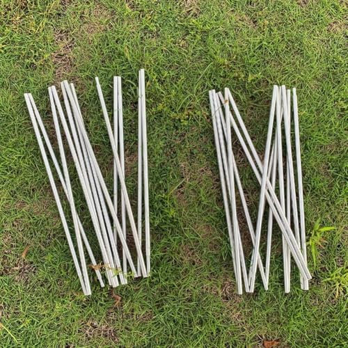 Starke und flexible Zeltstangen aus Aluminiumlegierung, geeignet für Camping und Markisen (4 m)