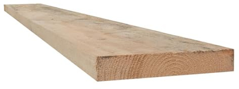 Snowdon Timber Unbanded Scaffold Board | Factory Reject | 8 Pack | 36 x 225 x 1950mm | Ideal for DIY & Shelving