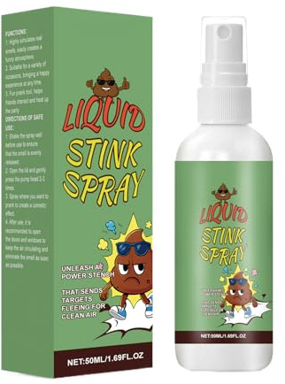Puzzle-Spray - Furzspray 50 ml, lustige Furzsprays | Extra starke stinkende Mischungen mit Sound, lustiger Scherzspaß für Scherzliebhaber