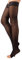 CALZITALY Zehenfreie Medizinische Halterlose mit Starker Abgestufter Kompression 18-22 mm/Hg | Schwarz, Hautfarbe | S, M, L, XL | 140 DEN | Made in Italy (M, Black)