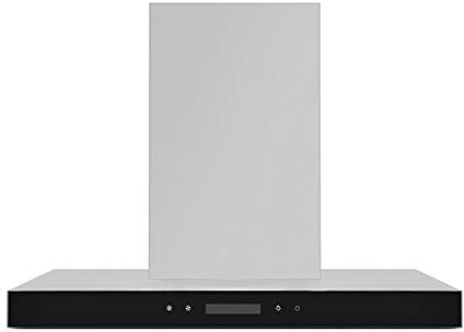 Montpellier MHT600X 60cm T-Shaped Chimney Cooker Hood -S/Steel