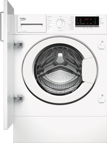 Beko WTIK72151 Integrated 7kg Washing Machine with 1200 rpm - White - C Rated