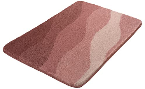Kleine Wolke Badteppich Malena, Farbe: Hellrosa, Material: 100 % Polyacryl, Größe: 60x90 cm