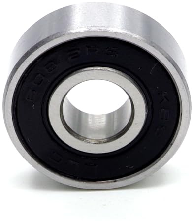 Parts and Parts Rillenkugellager 608 2RS, 8x22x7mm, DIN 625 ISO 15, Hochgeschwindigkeits-Radiallager, reibungsarm, leichtgängig, ideal für Fahrzeuggetriebe und Industriemaschinen