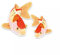 MACMRD Auto Aufkleber 17 cm * 12,1 cm Mode Koi Roter Fisch Biologie PVC Aufkleber Auto Aufkleber Zubehör