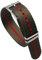 GANYUU 20 mm 22 mm Premium Grade NATO Zulu Uhrenarmband Nylon Ersatzarmband für Tudor verstellbares Armband Armband Dornschließe (Farbe: 9 Armband, Größe: 22 mm)