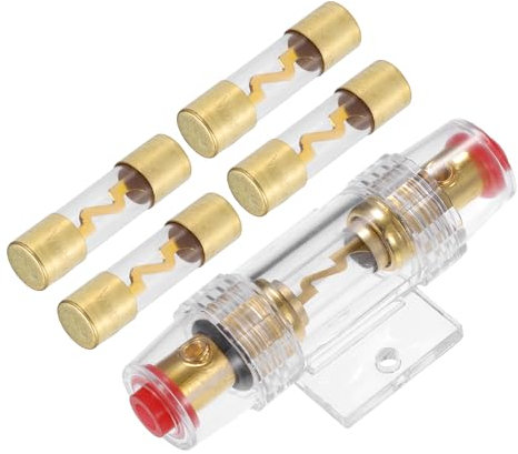 QUARKZMAN Interruttore automatico con 5 tubi fusibili da 80A e 30A per autoradio