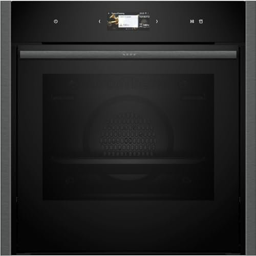 Neff B64FS31G0B N90 Slide & Hide Electric Single Oven - Black