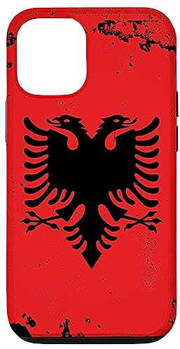 Albania Vintage Albanian Flag Case for iPhone 12/12 Pro