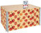 Garronda Holzaufsatzrahmen mit Print – Hochbeete für Pflanzen Blumen Kräuter Obst und Gemüse Aufbewahrungskiste aus Holz mit dekorativem Druck GD-0075 (120x80x20 cm, Tomate mit Hintergrund, 3St)