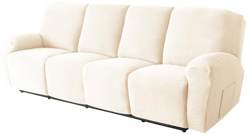 Sesselbezüge für Kinder und Haustiere, dehnbar, Spandex-Stoff, für Kinder und Haustiere, Beige, 10 Stück