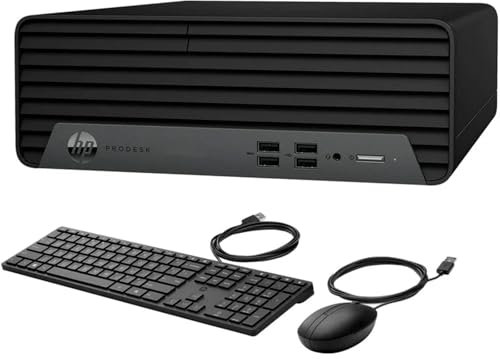 HP Ordenador PC Desktop ProDesk 400 G7 SFF, procesador Core i5-10400F, memoria RAM 16 GB, disco SSD 512 GB, tarjeta gráfica AMD Radeon R5 430, Win 11 Pro (reacondicionado)