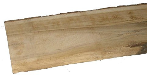 BBM Meyer Rustikale Eichenbretter 30mm stark, unbesäumt Mindestbreite 15 cm Verschiedene Längen wählbar. (90 cm lang)
