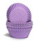 Miss Bakery's House® Papierbackförmchen - Standard - Lila - 75 Stück - Ø 5 cm x 3 cm - backfest - für Muffins und Cupcakes - Form zum Mitbacken im Ofen