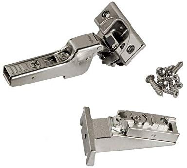 Blum Clip Top Blumotion Softclose Scharniere, 110 Grad, selbst Schließen, Face Frame Bilderrahmen, mit Montageplatten (Rundum – 8 Stück)